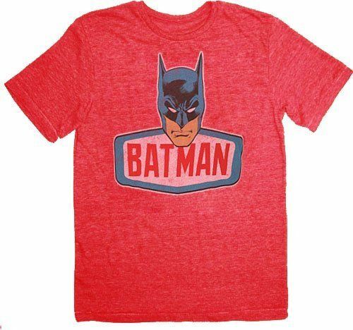 DC Comics TV Show Movies Batman Screen Red T-shirt Tee