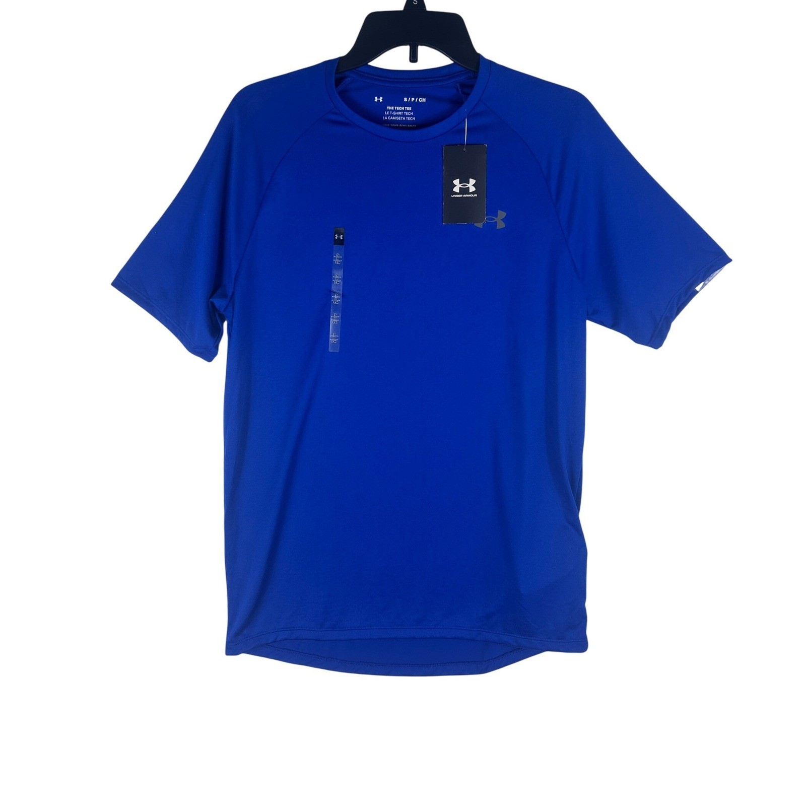 Under Armour Mens Tech 2.0 Short Sleeve T-Shirt Royal Blue 1326413 Small NWT