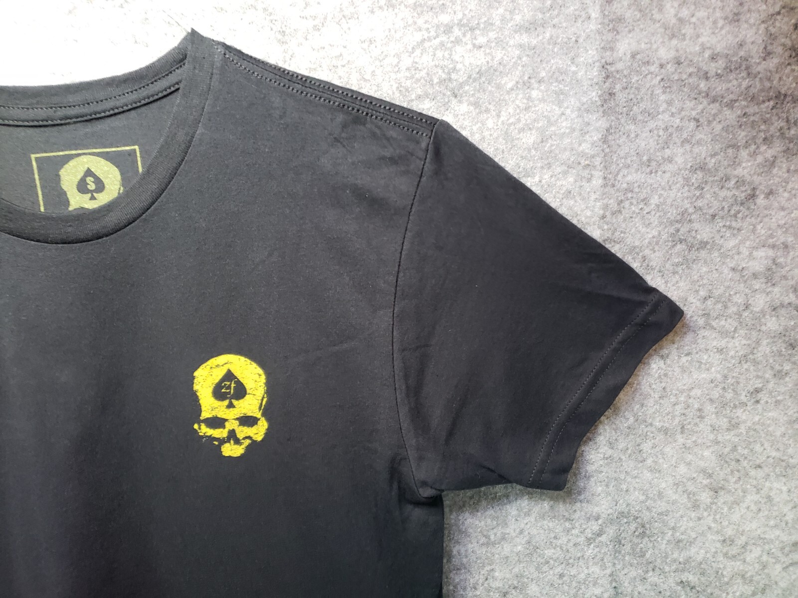Zero Foxtrot Evil Dead ASH Hail To The King Boomstick Black T-Shirt Size S