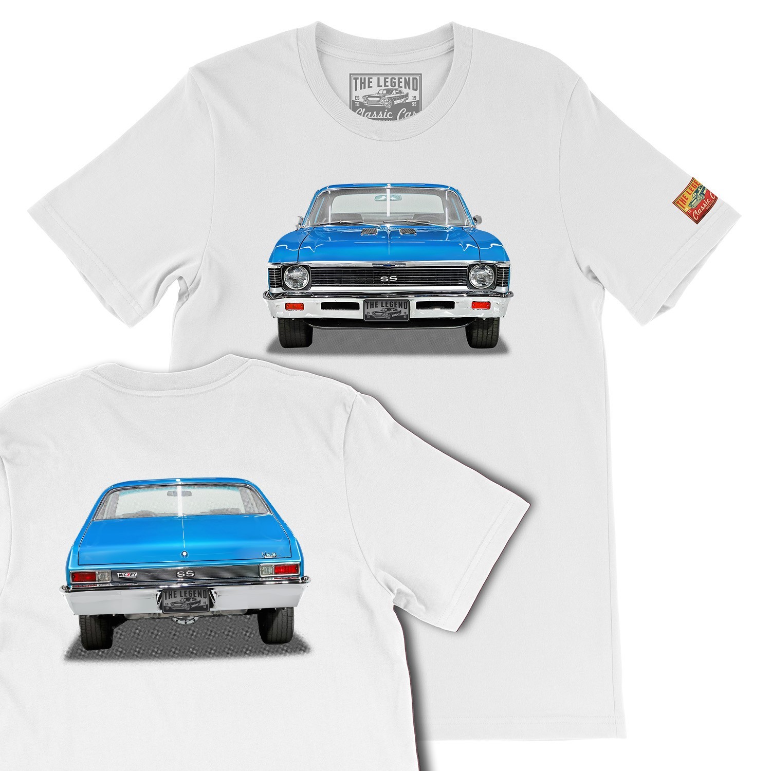 1969 Chevy Nova Classic Muscle Car T-shirts Men’s Gift T-shirts