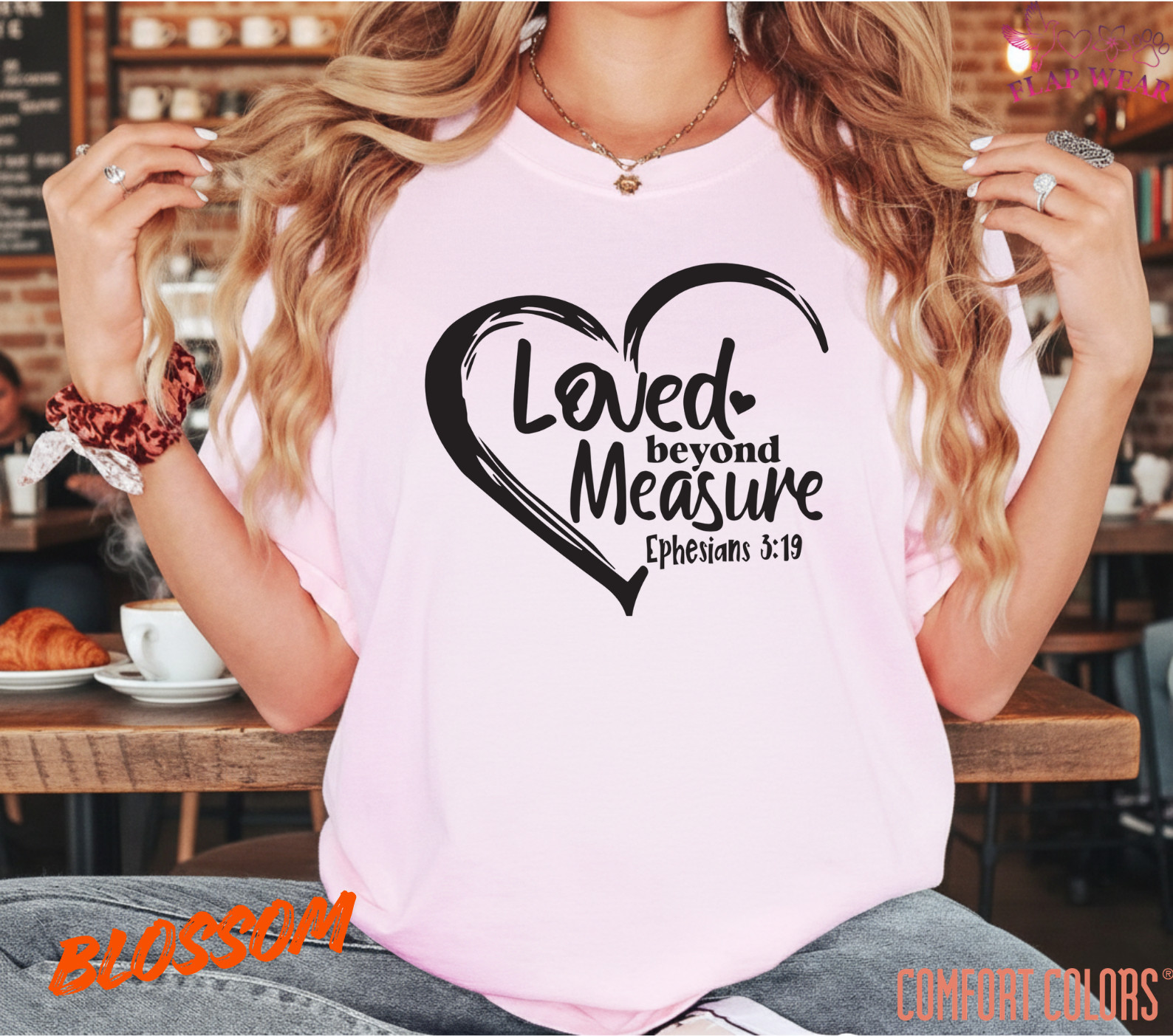 Unisex Loved Beyond Measure T shirt Men T shirt Women valanity Romantic