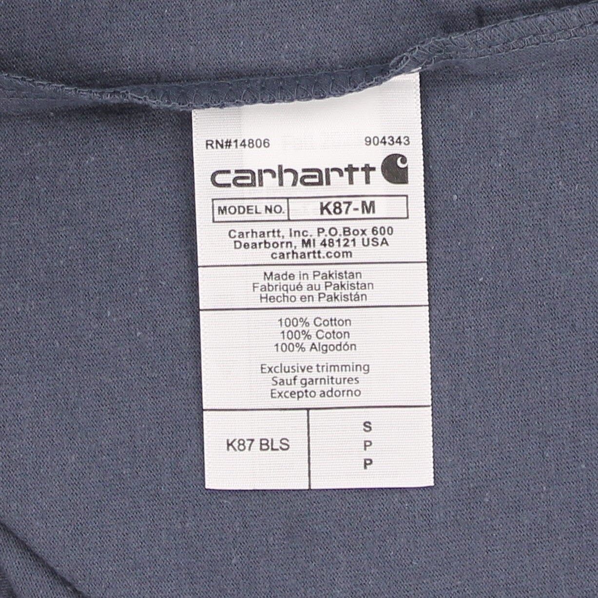 Carhartt Men’s T-Shirt, Loose Fit Short Sleeve Heavyweight Pocket Tee