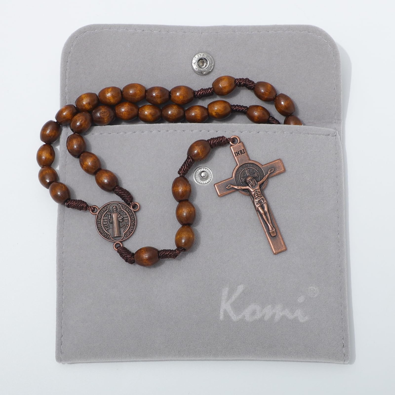 Handmade Wooden Catholic Rosaries, Rosary Beads Necklace Catholic Christian P…