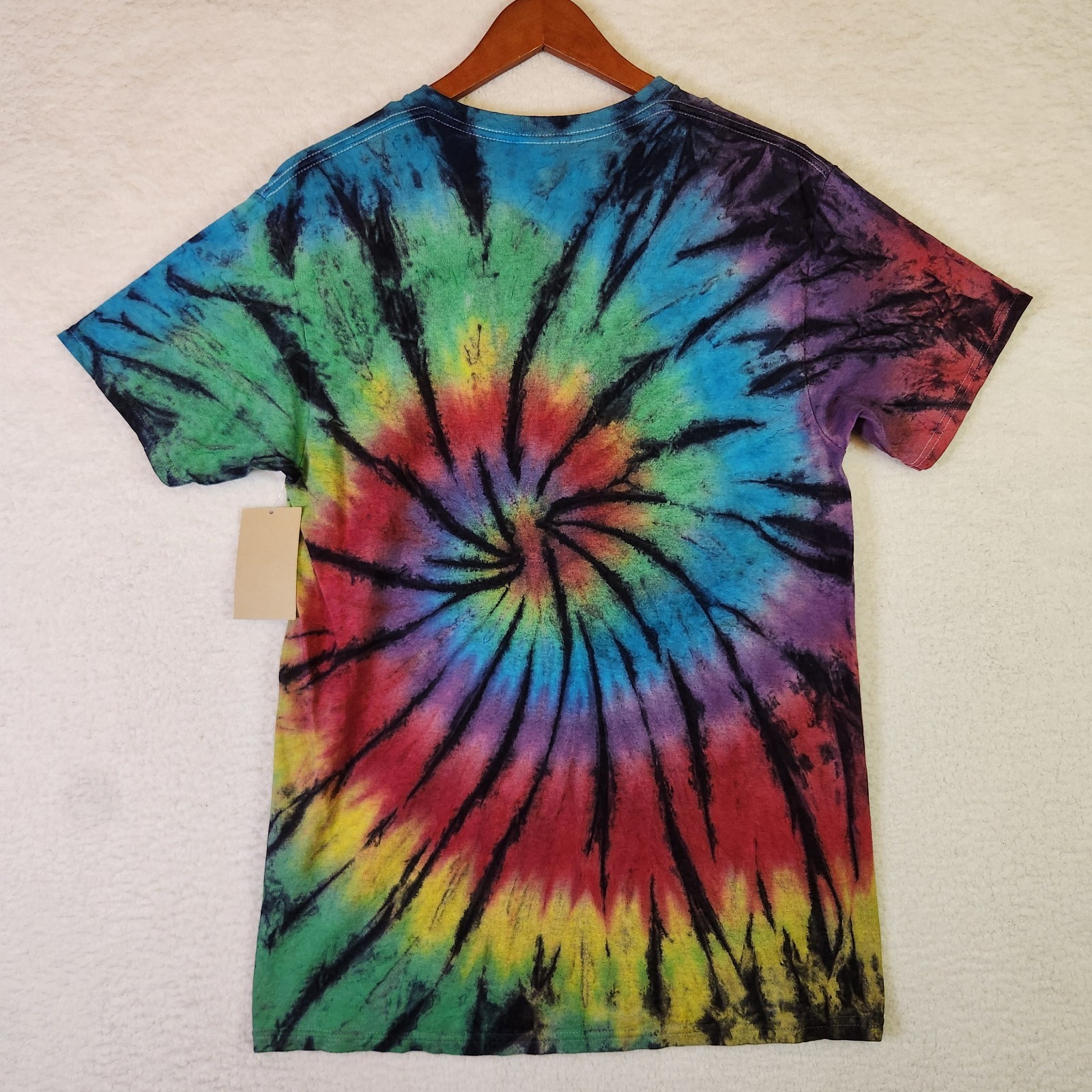 Levi’s Tie Dye Shirt Adult Medium American Classic Colorful Crew Neck Tee Unisex