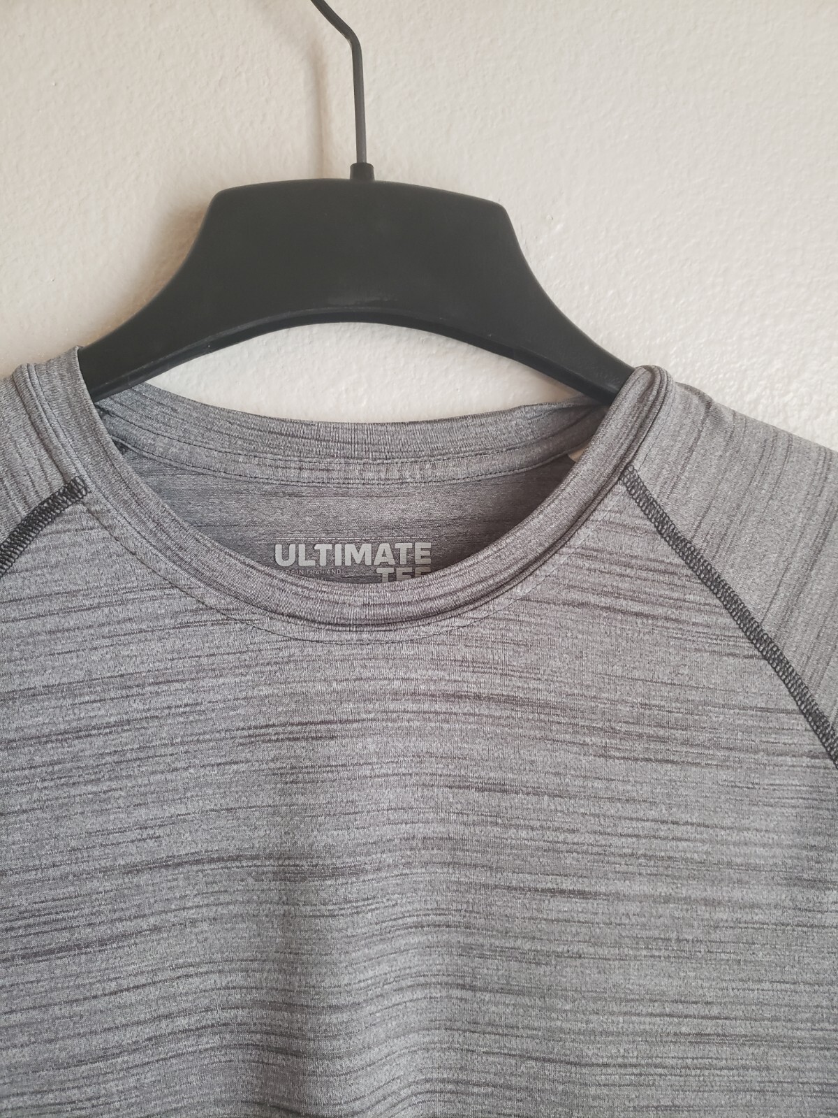 Adidas Ultimate Climalite Tee Shirt Men’s Size M Chest 38″ Short Sleeve Gray