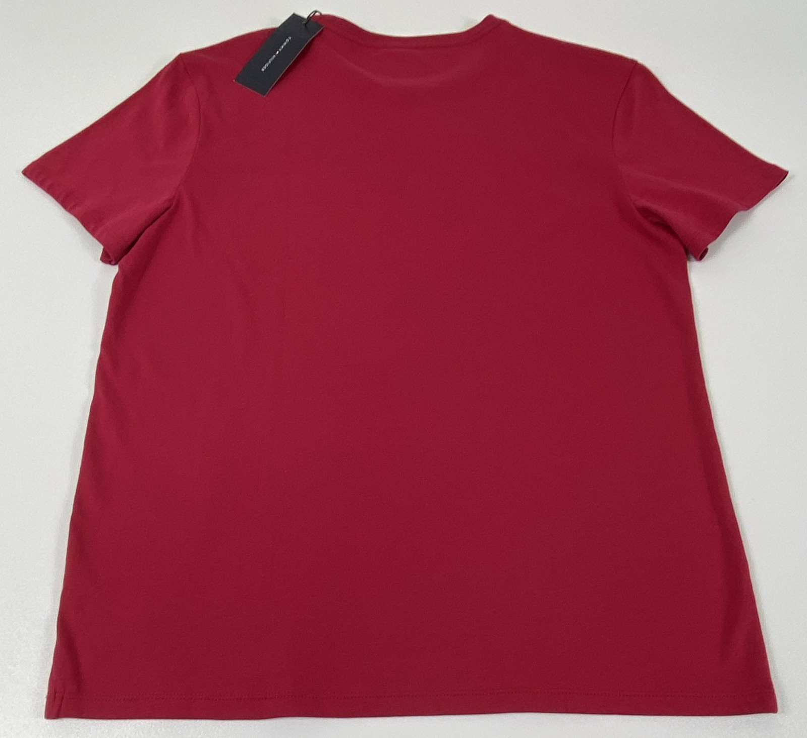 Tommy Hilfiger Men’s Crew Neck Short Sleeve Logo Graphic T-Shirt Red M