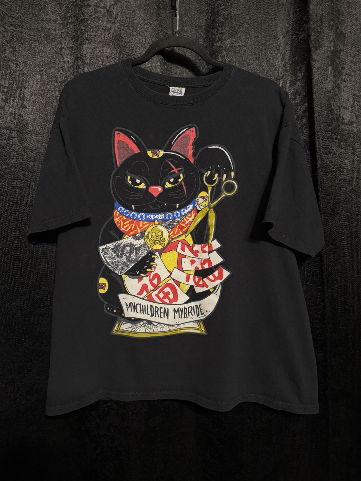 Vintage MyChildren MyBride “Lucky Cat” Band Tshirt XL