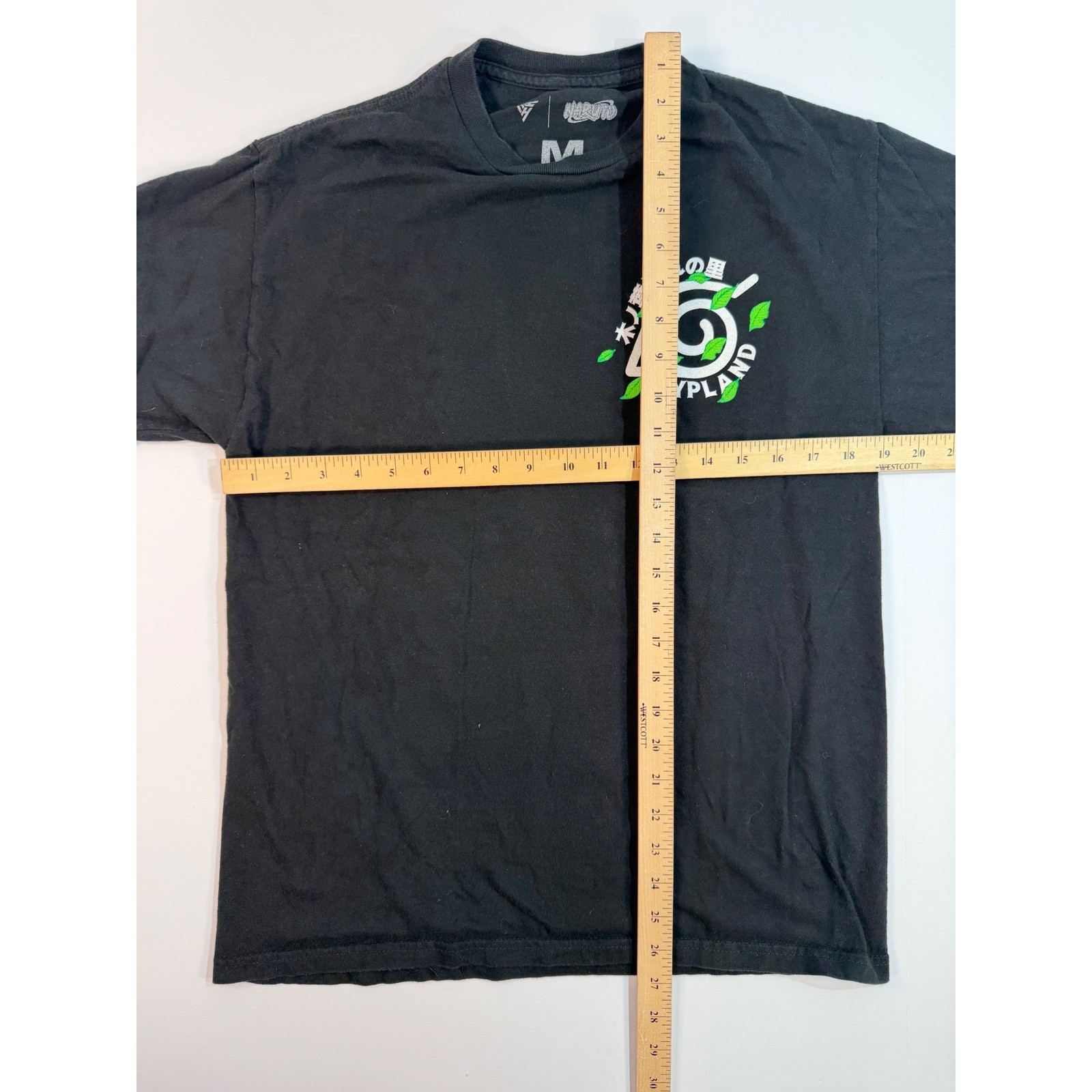 Hypland Naruto Shippuden Character Grid Graphic T-Shirt Black Mens Size Medium