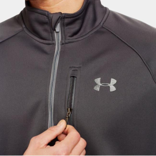 Under Armour Men’s STORM Performance 1/4 Zip Gray ColdGear #1231174-084