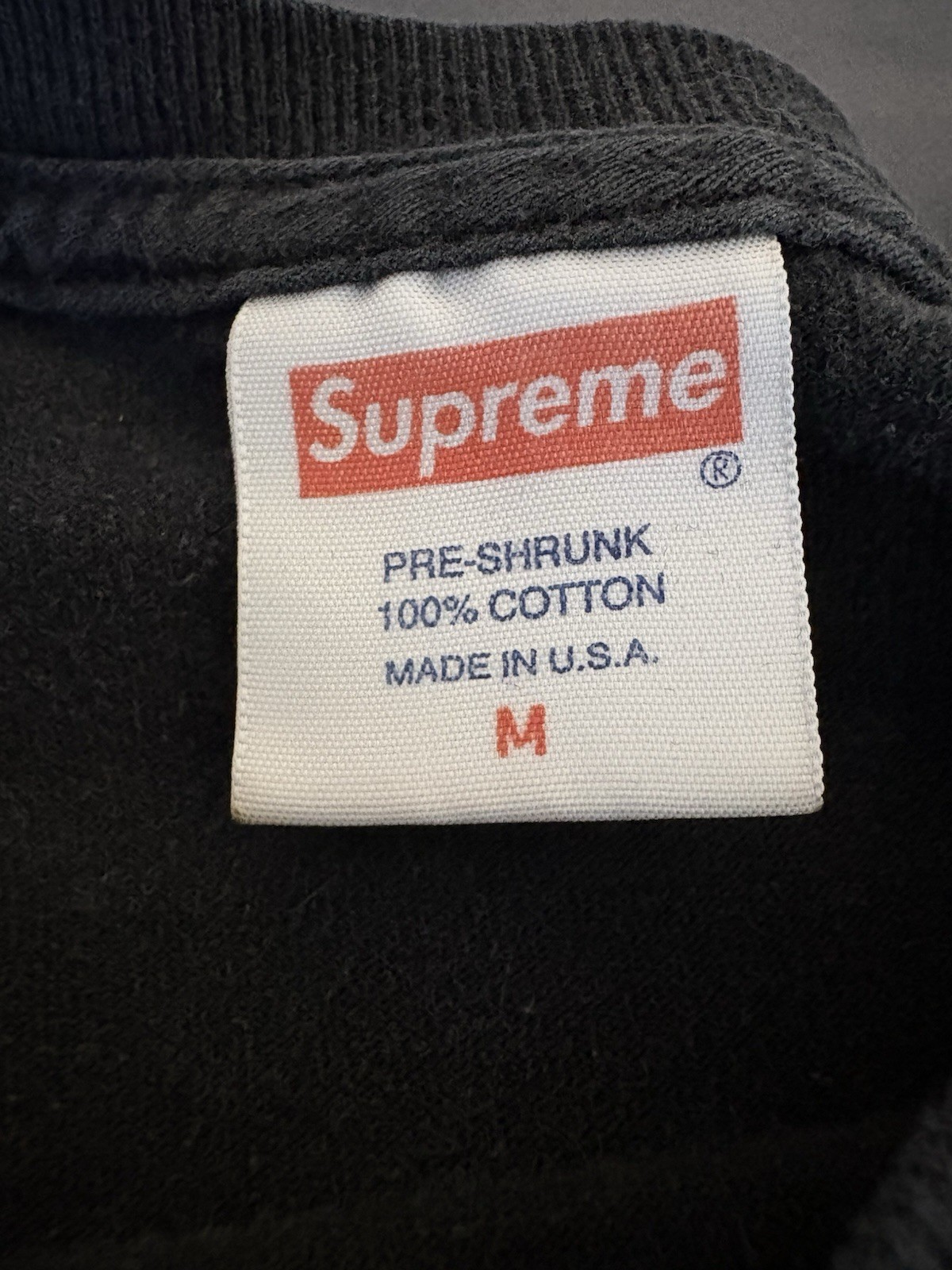 SUPREME Stax Records Logo Tee Size M Black 2012 Fall Winter