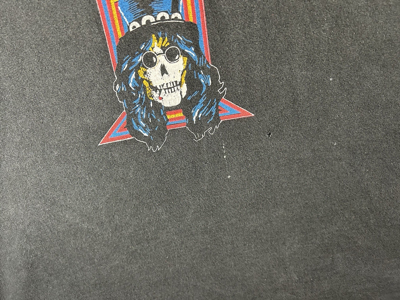 VINTAGE RARE GUNS N ROSES APPETITE FOR DESTRUCTION T-SHIRT USED NO SIZE TAG!