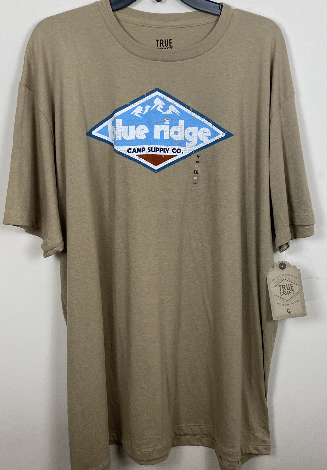 True Craft Mens ‘Live in Tee’ Size XXL New With Tags