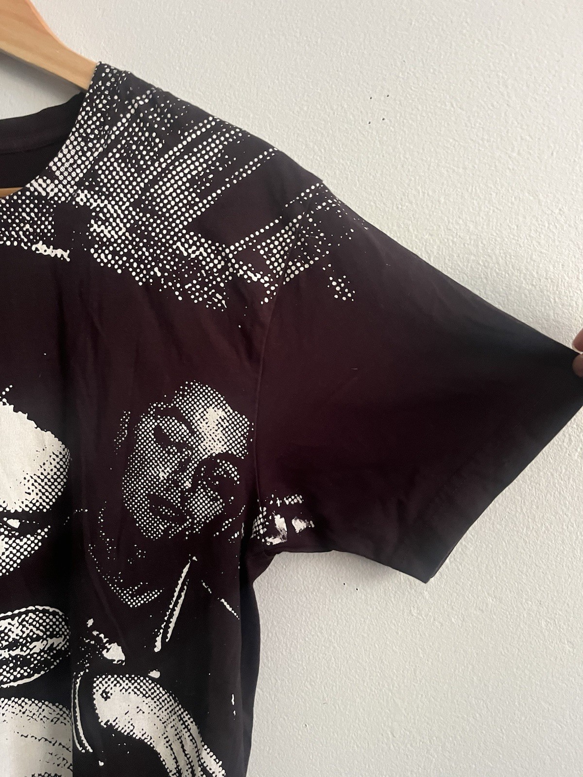 Vintage Y2K Pinhead Gunpower All Over Print Black Men’s Promo T-Shirt Size Large