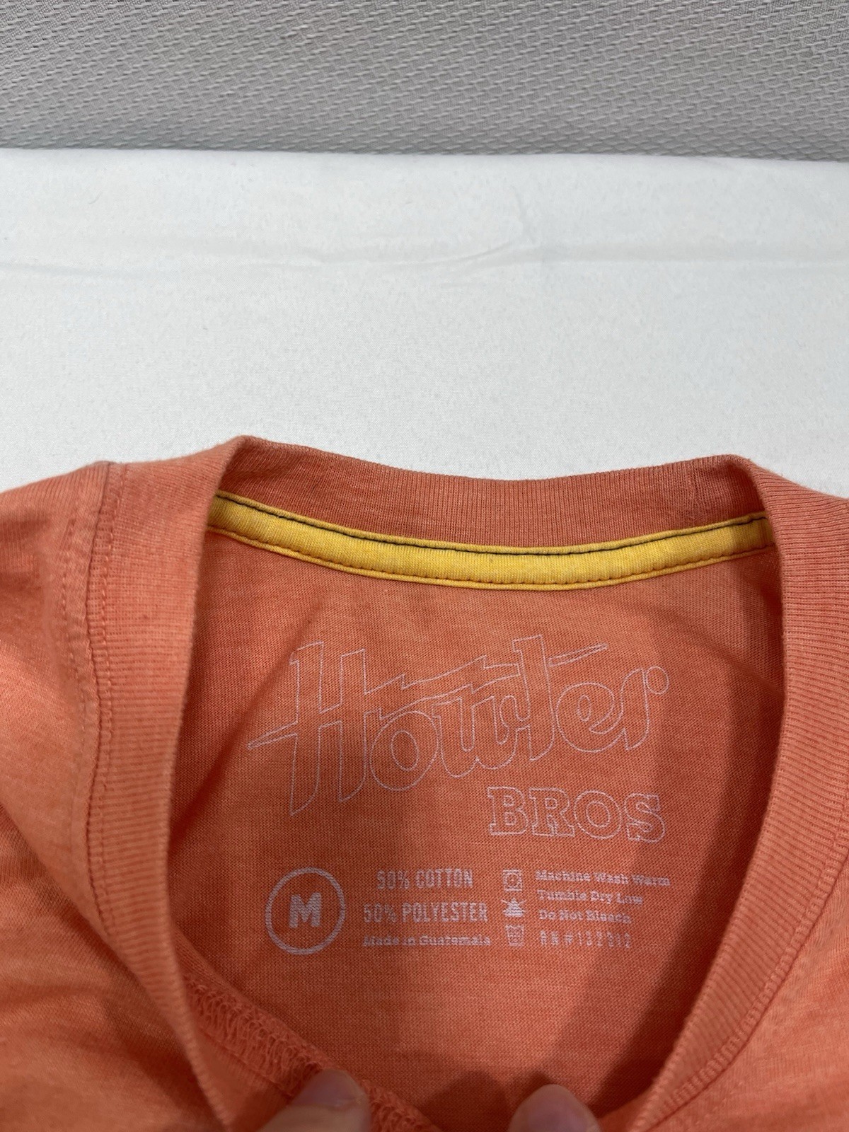 Howler Bros Mens Medium Electric Tee Coral Heather T Shirt Casual Outdoors