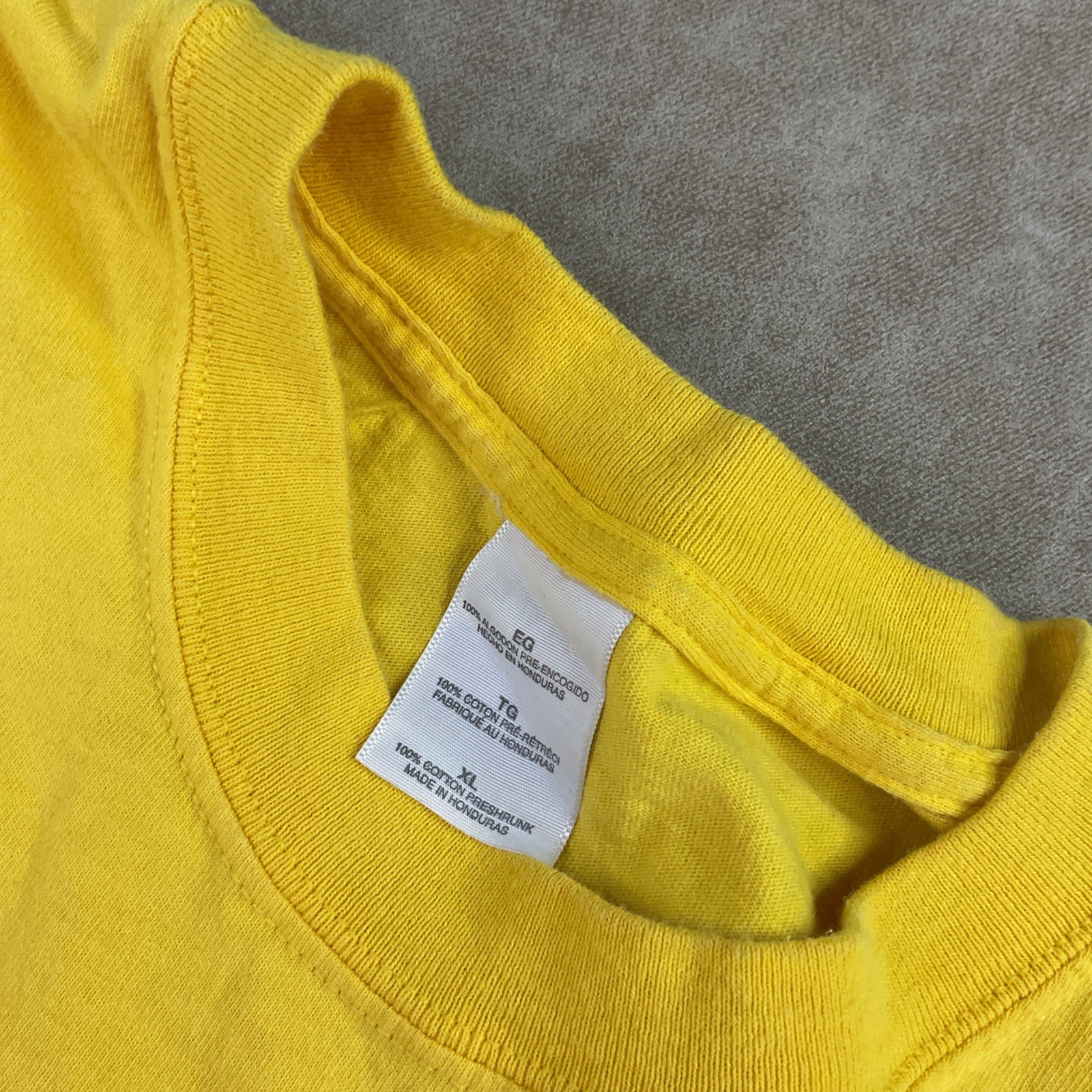 Vintage Diablo Paintball T-Shirt Men Sz XL Y2K Graphic Crew Yellow Short Sleeve