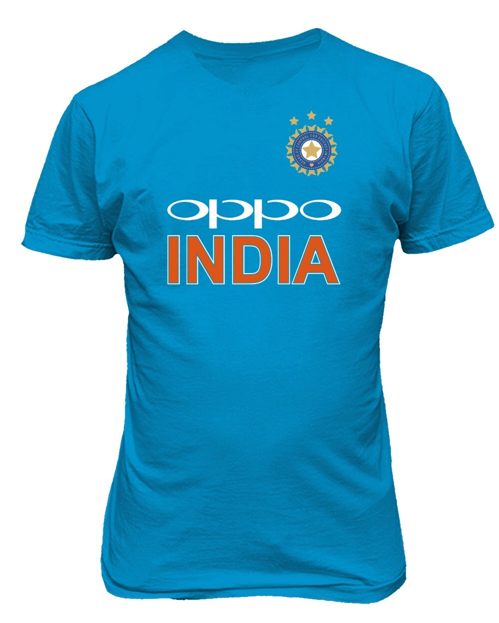 Cricket India Jersey Style Dhoni 7 Men’s T-shirt