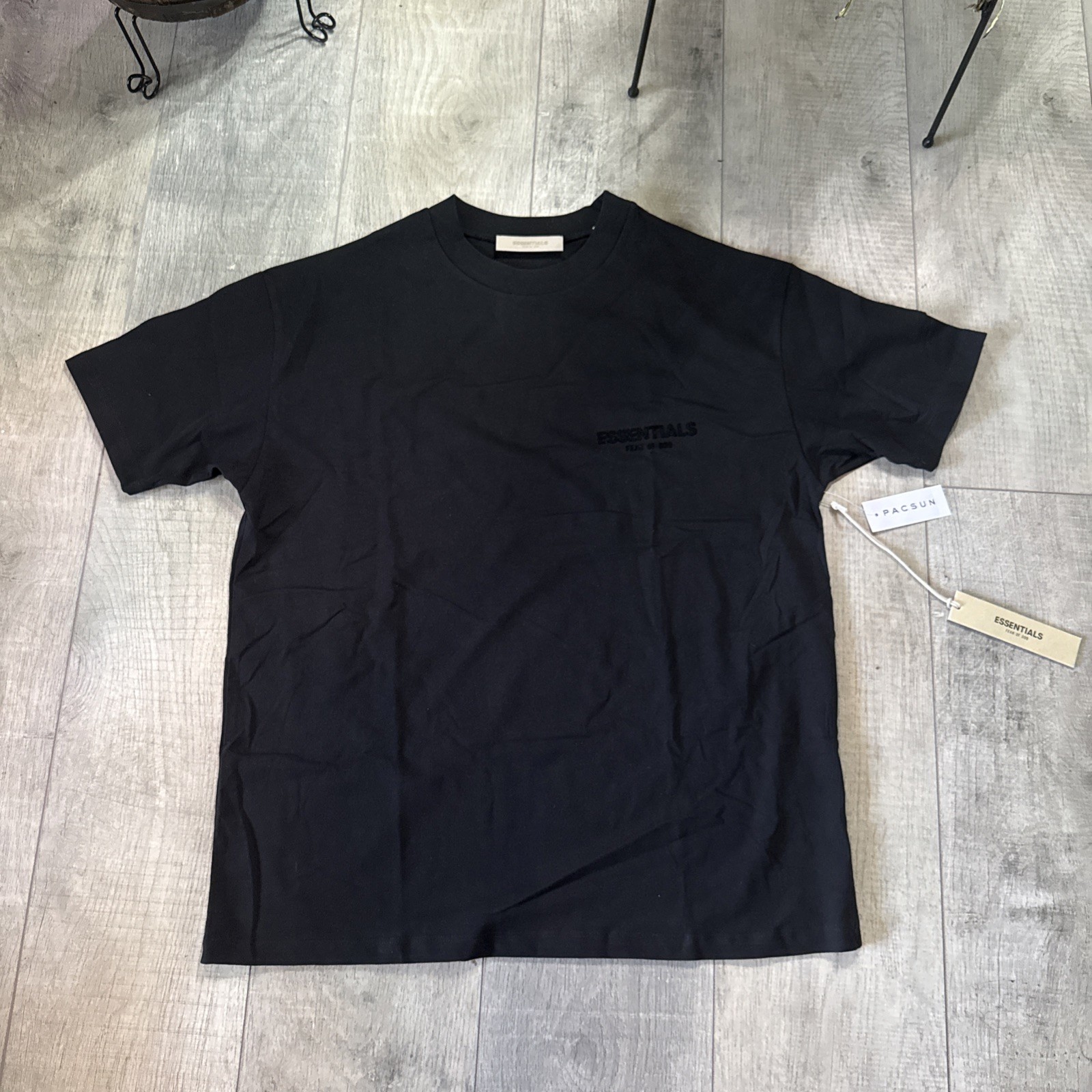 Fear of God Essentials Tee Stretch Limo Men’s M Oversized T-Shirt NWT