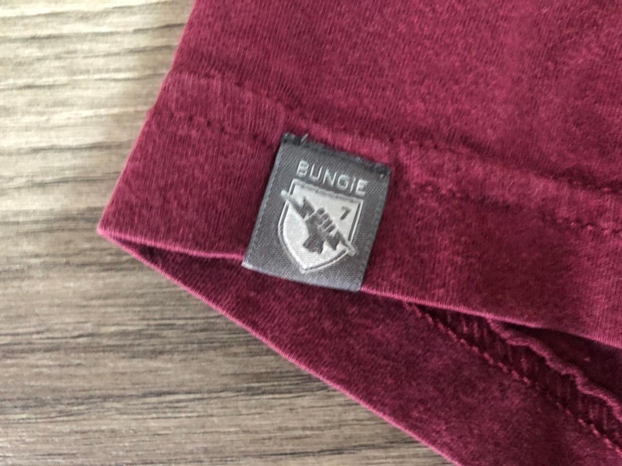 Destiny Burgundy Bungie Team Wolf T-Shirt (See Description)