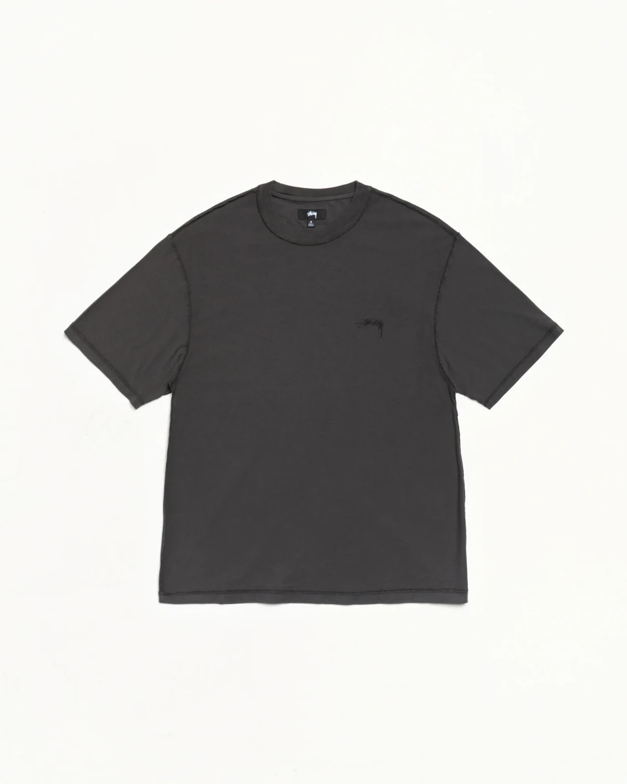 Stussy Lazy Tee | Vintage Black | Medium | Brand NWT | T-Shirt