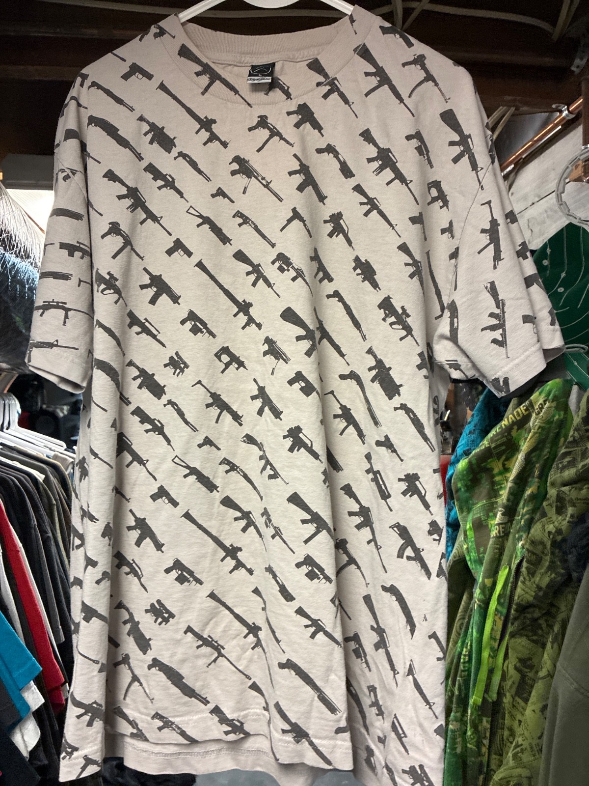 Rogue Status light grey L Rare print
