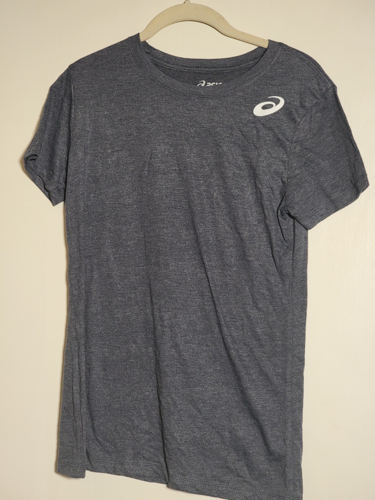 ASICS Men’s Sound Mind Sound Body Athletic T-Shirt Heather Grey Training Gym Tee