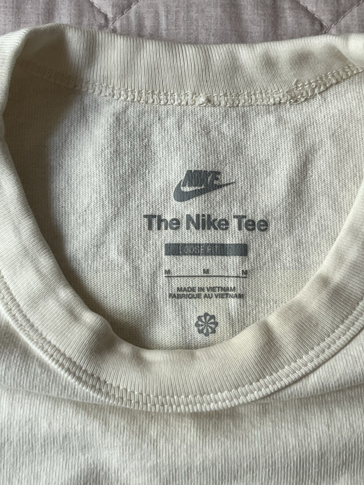 Nike Max90 Embroidered Graphic T-shirt ‘Beige’ FV3741-901