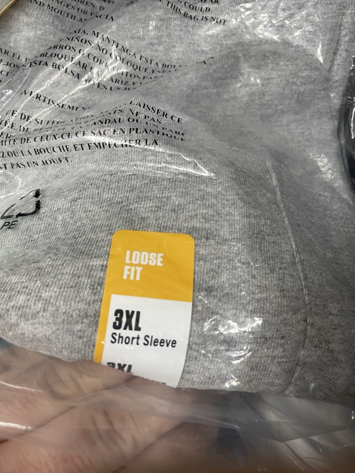 Carhartt K87-M Loose Fit Heavyweight Pocket Tee Crew Neck 3XL Gray