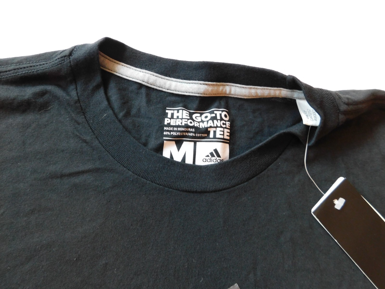 Adidas The Go To Performance TEE Men’s Size M medium Black CW5257 T Shirt