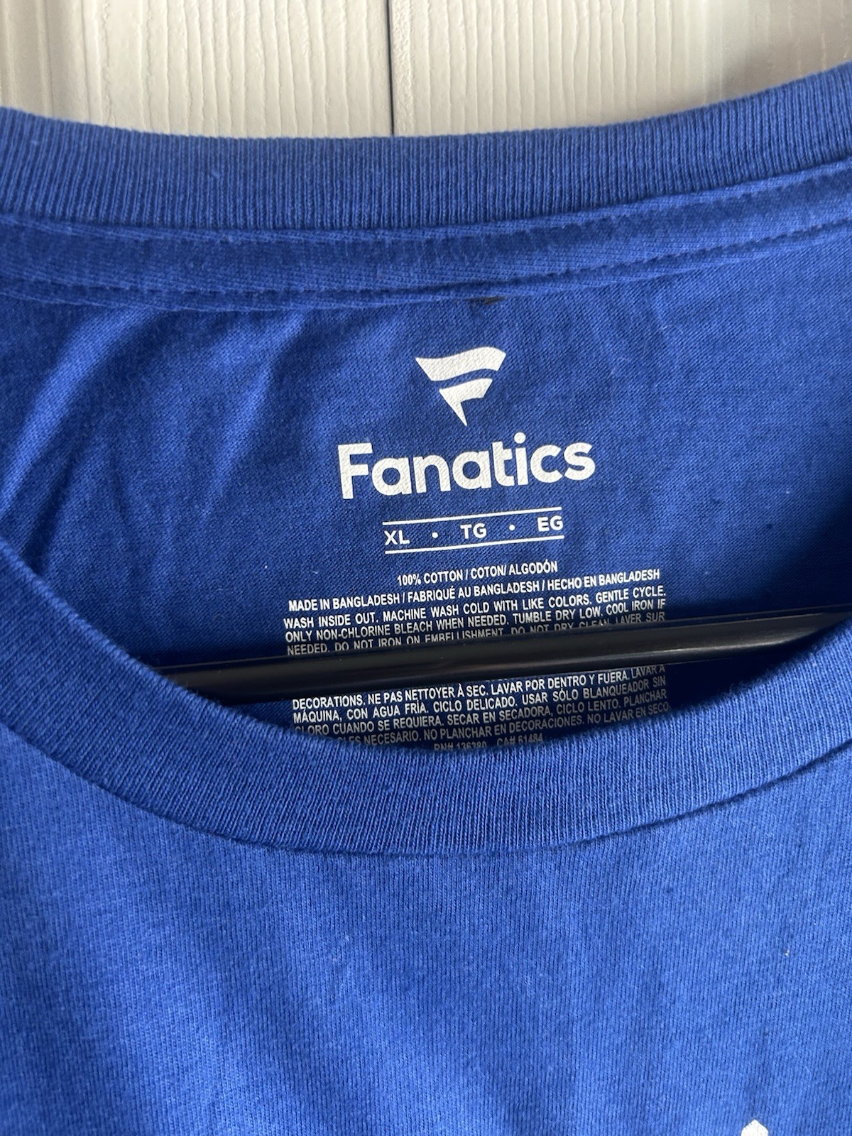 FC Cincinnati Fanatics XL T-Shirt – Royal Blue Soccer Tee