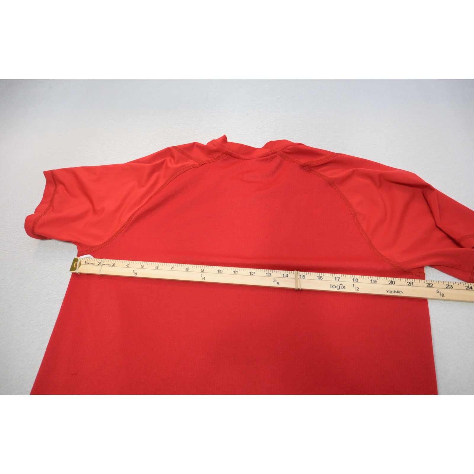 Adidas T-Shirt Mens Large Red Climalite Short Sleeve Athletic Performance EUC
