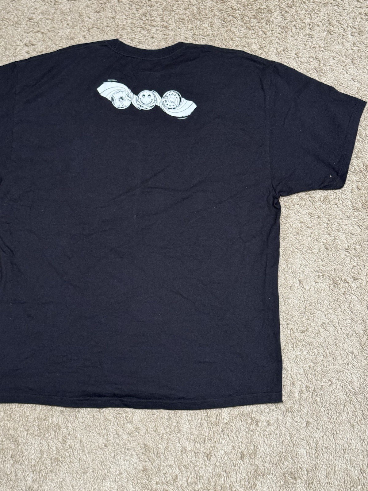 Hanes Men’s Black DEFCON 19 Hacker Graphic Logo Tagless Cotton T-Shirt XL