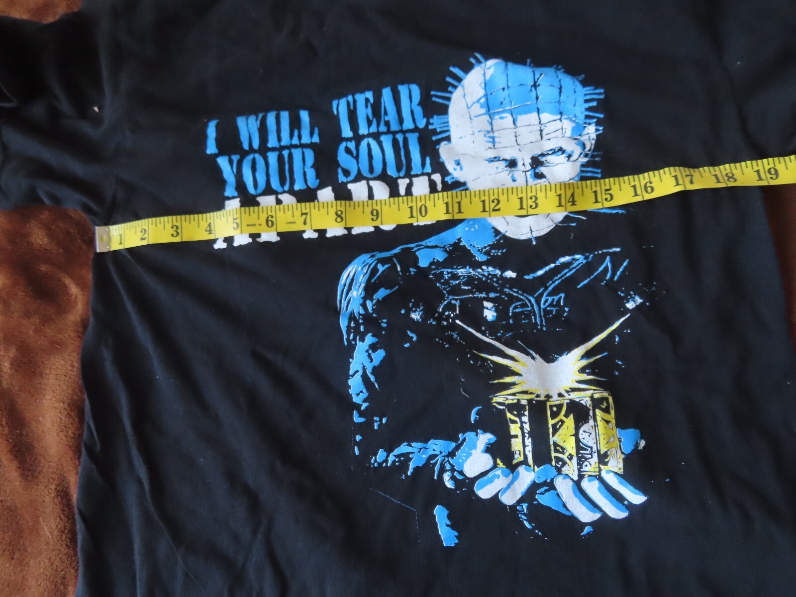 Hellraiser Pinhead TShirt Medium Black