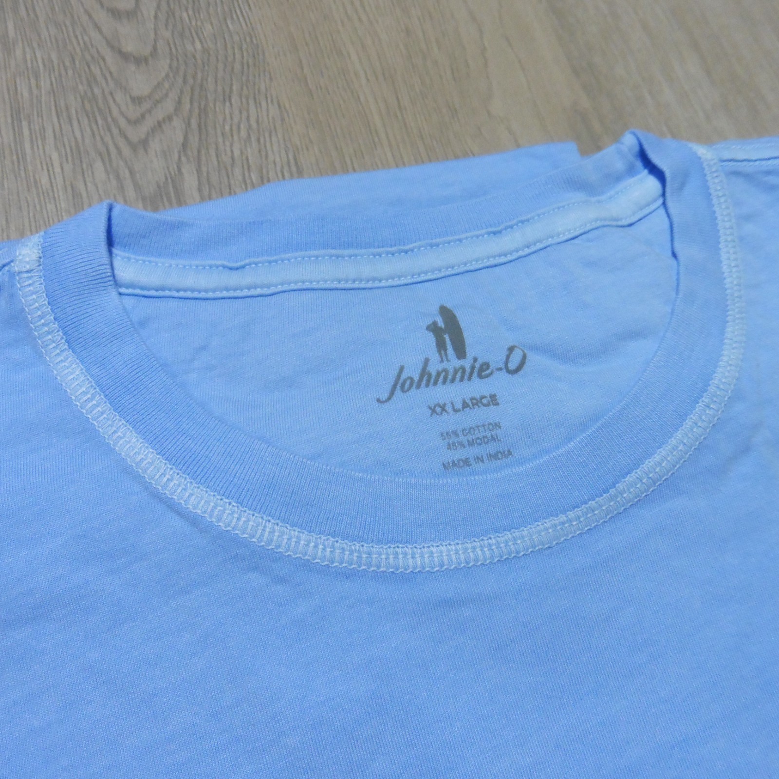 JOHNNIE-O Mens 2XL XXL DALE 2.0 T SHIRT MALIBLU BLUE SHORT SLEEVE GOLF TEE