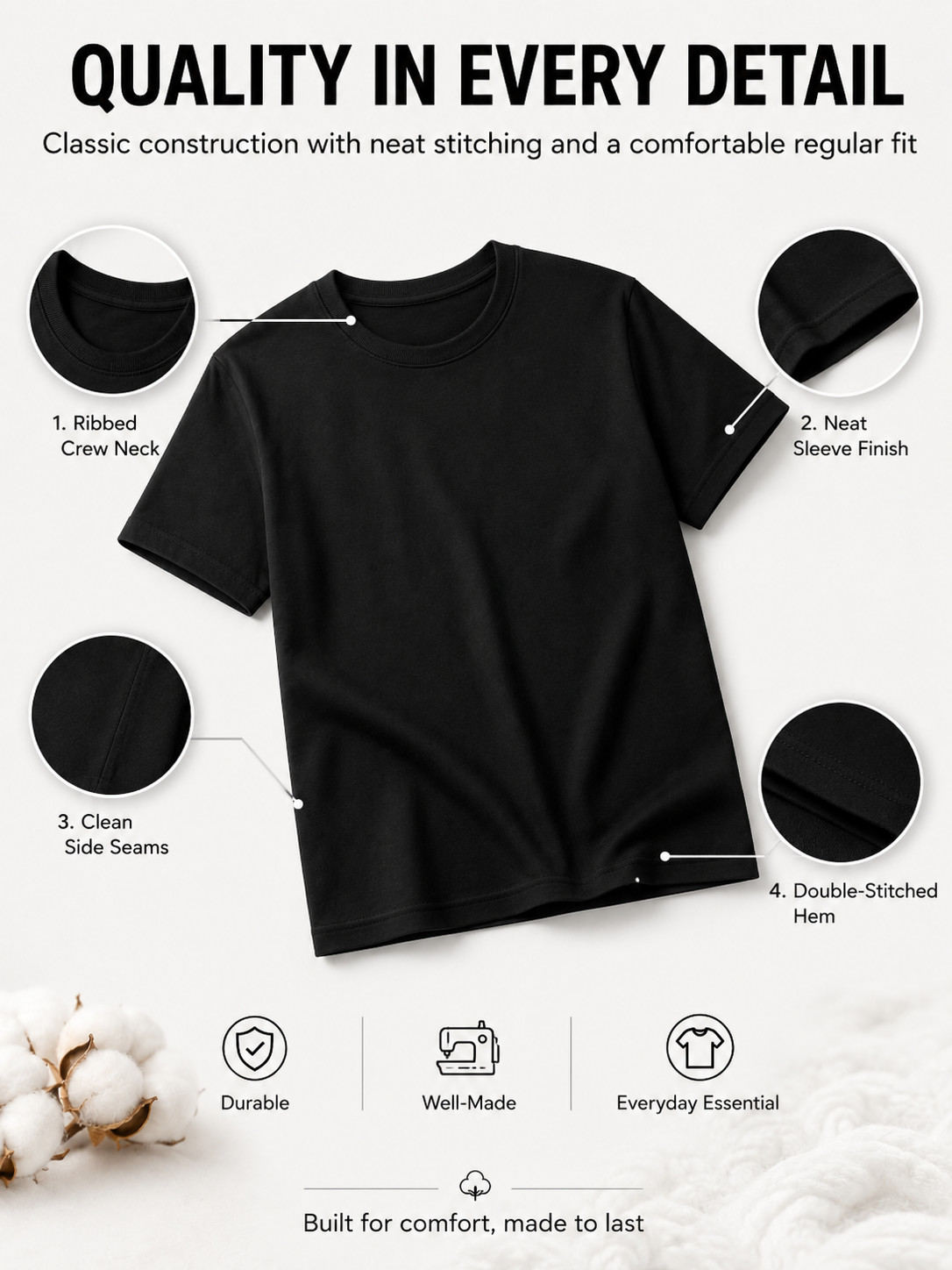 Men’s Oversized Cotton T Shirt Unisex Streetwear Tee LEGEND Graphic Back Print