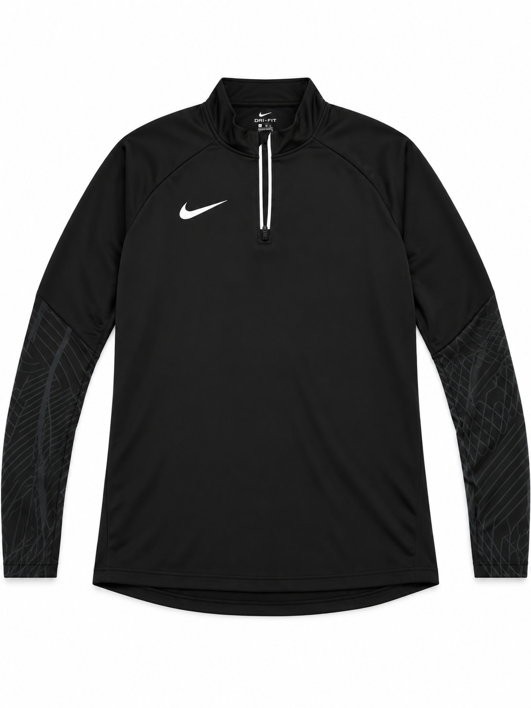 Nike Men’s Dri-FIT Quarter-Zip Pullover in Black
