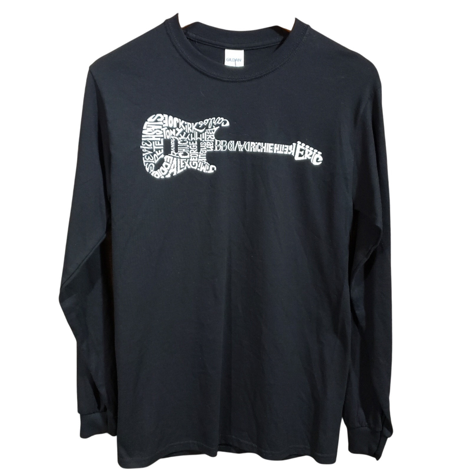 L.A. Pop Art NWT long sleeve greatest guitar graphic t-shirt men’s size small