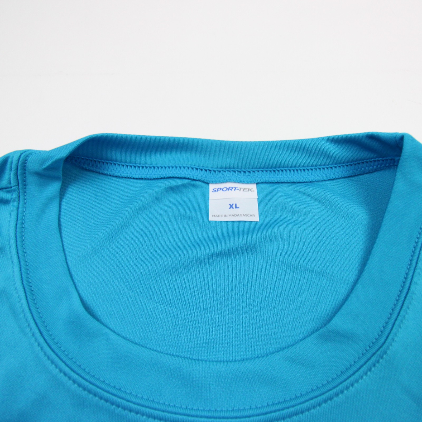 Sport-Tek Short Sleeve Shirt Unisex Blue Used XL