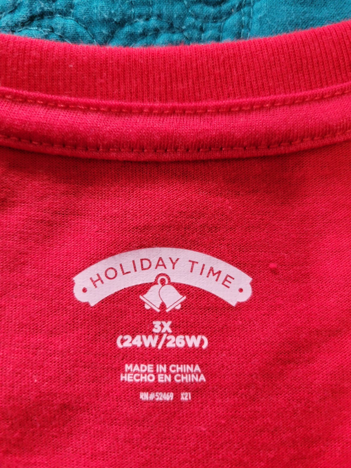 Holiday Time Christmas Believe Mens T Shirt 3X (56×28)