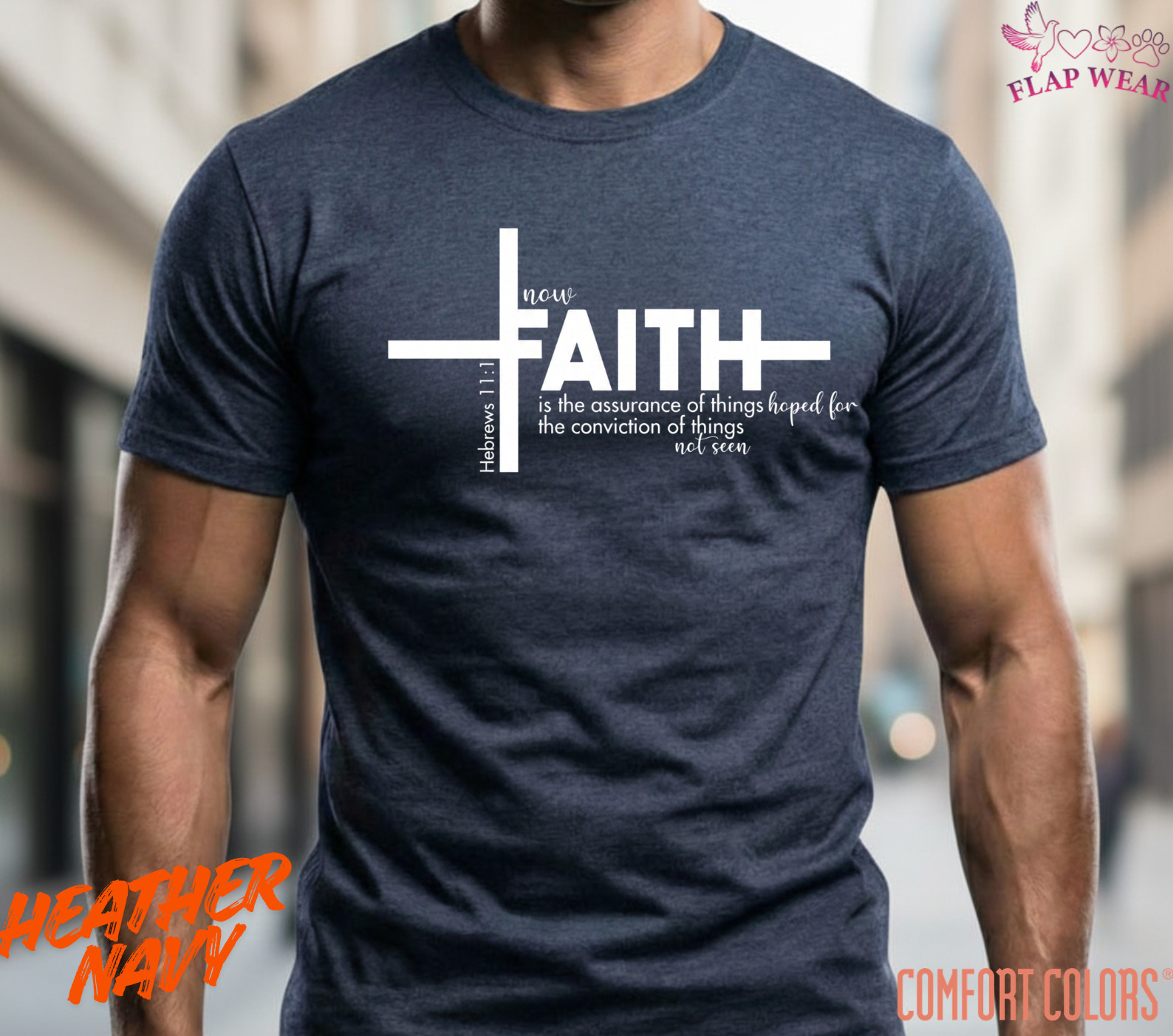 Unisex Hebrews 11:1 Christian T-Shirt, Men T shirt,Women T shirt Gift Religio