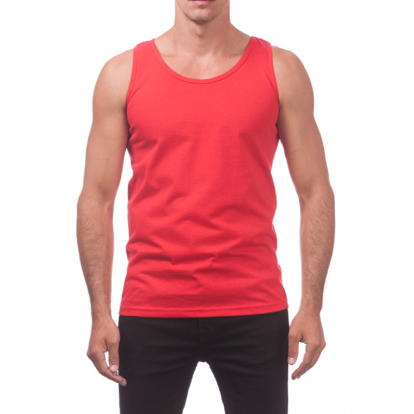 3 PACK PROCLUB MENS COMFORT TANK TOP PRO CLUB CASUAL SLEEVELESS SHIRT GYM SUMMER