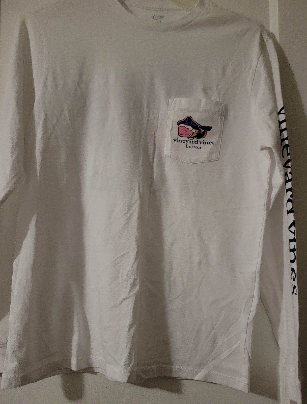 Mens Vineyard Vines Long-sleeved Crew Neck Tee Shirt