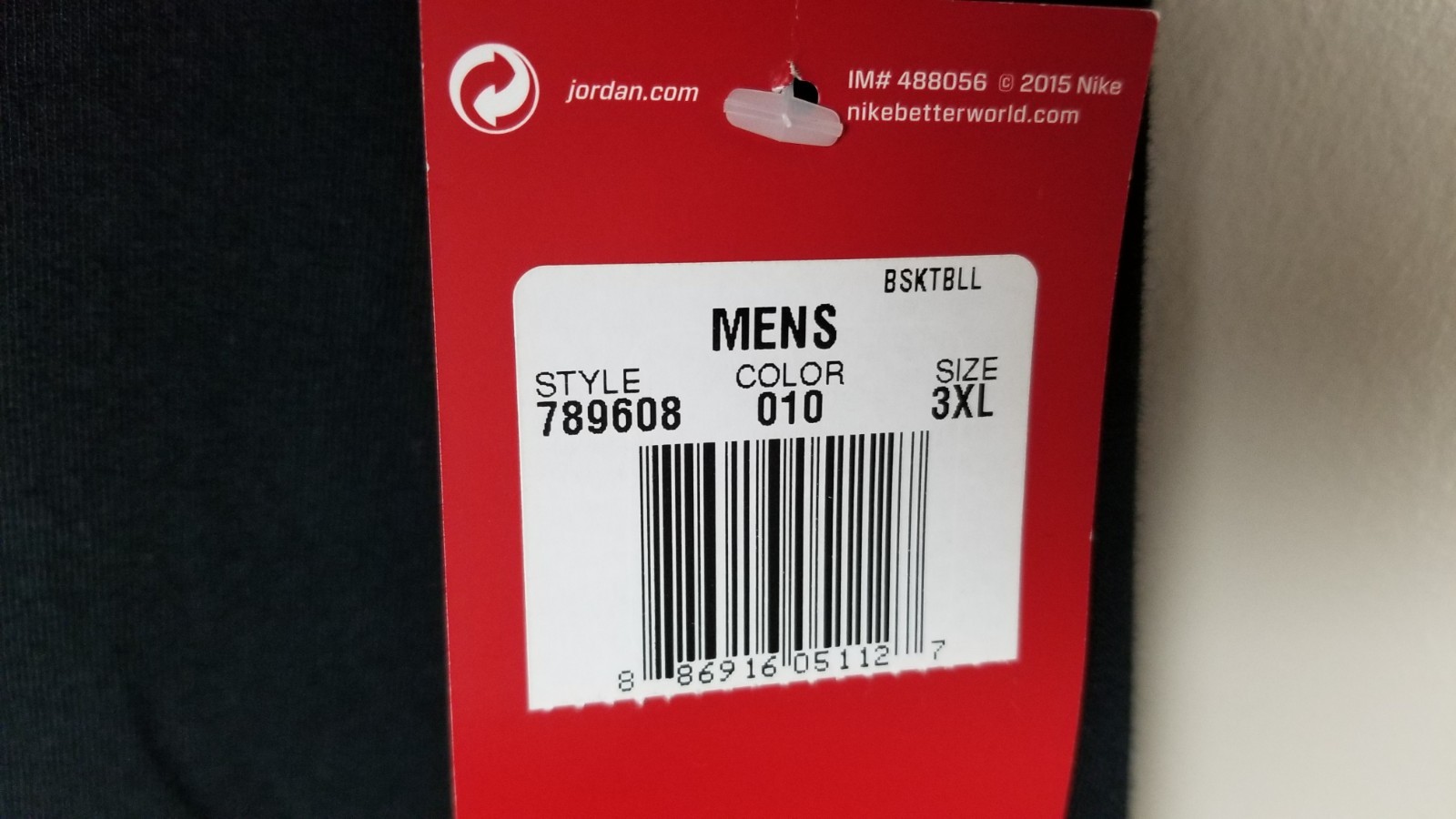 JORDAN XII RETRO 12 FLU GAME OUTFIT SHIRT + SHORTS SET BLACK RED (SIZE 3XL 2XL)
