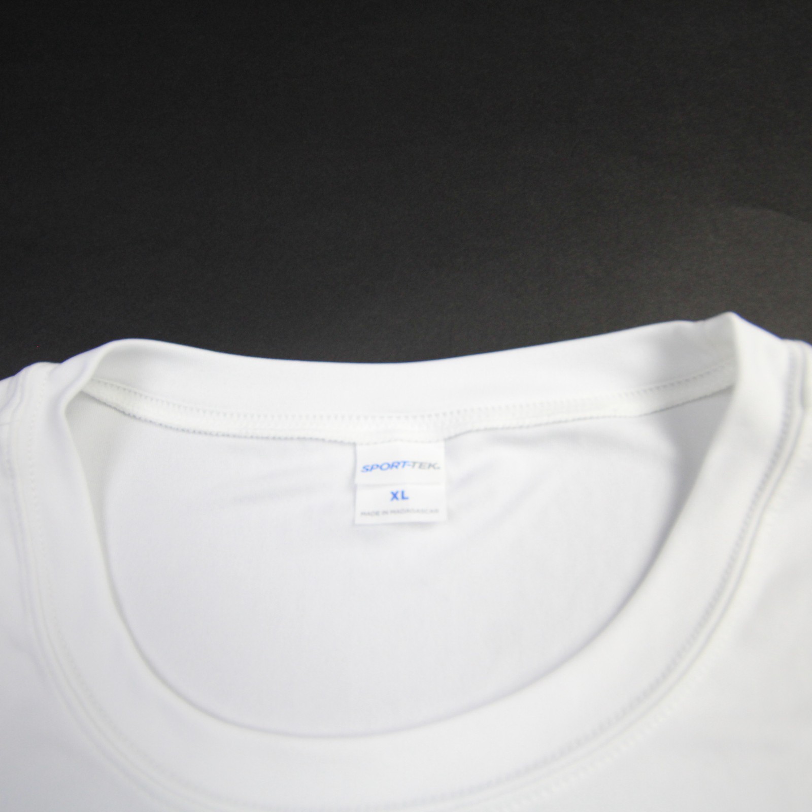 Sport-Tek Short Sleeve Shirt Men’s White Used 2XL