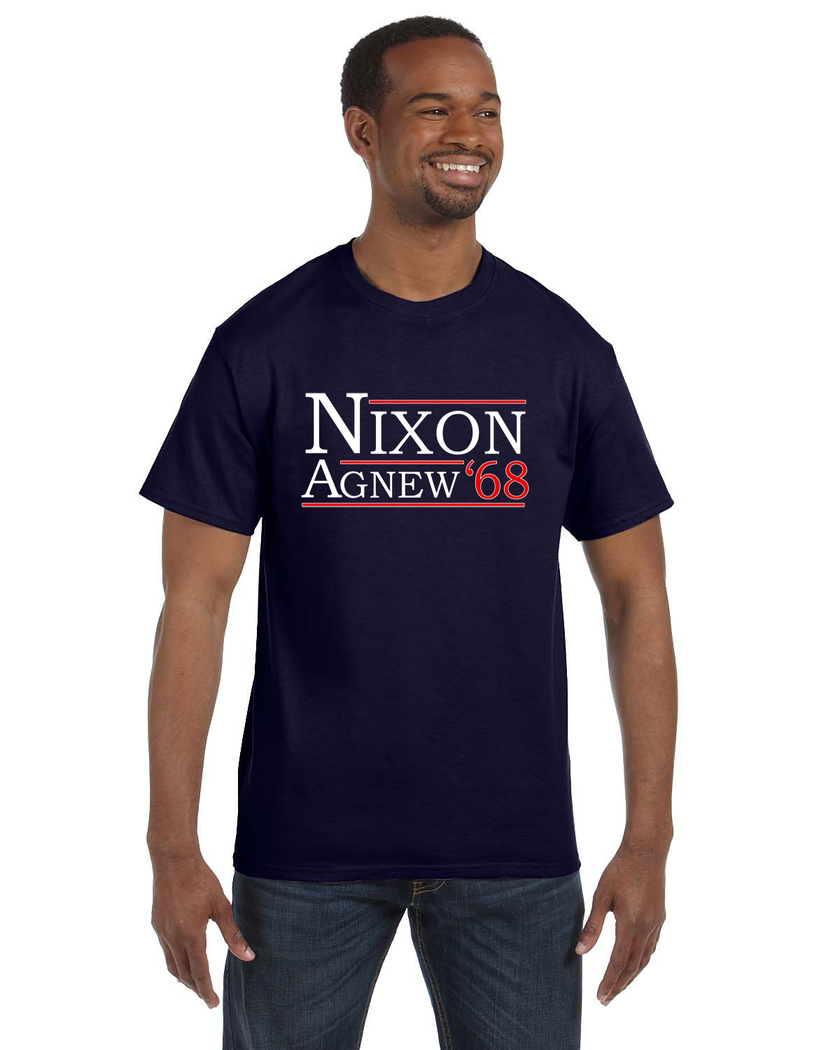 Nixon Agnew ’68 men’s tee shirt political funny nostalgic all colors and sizes!