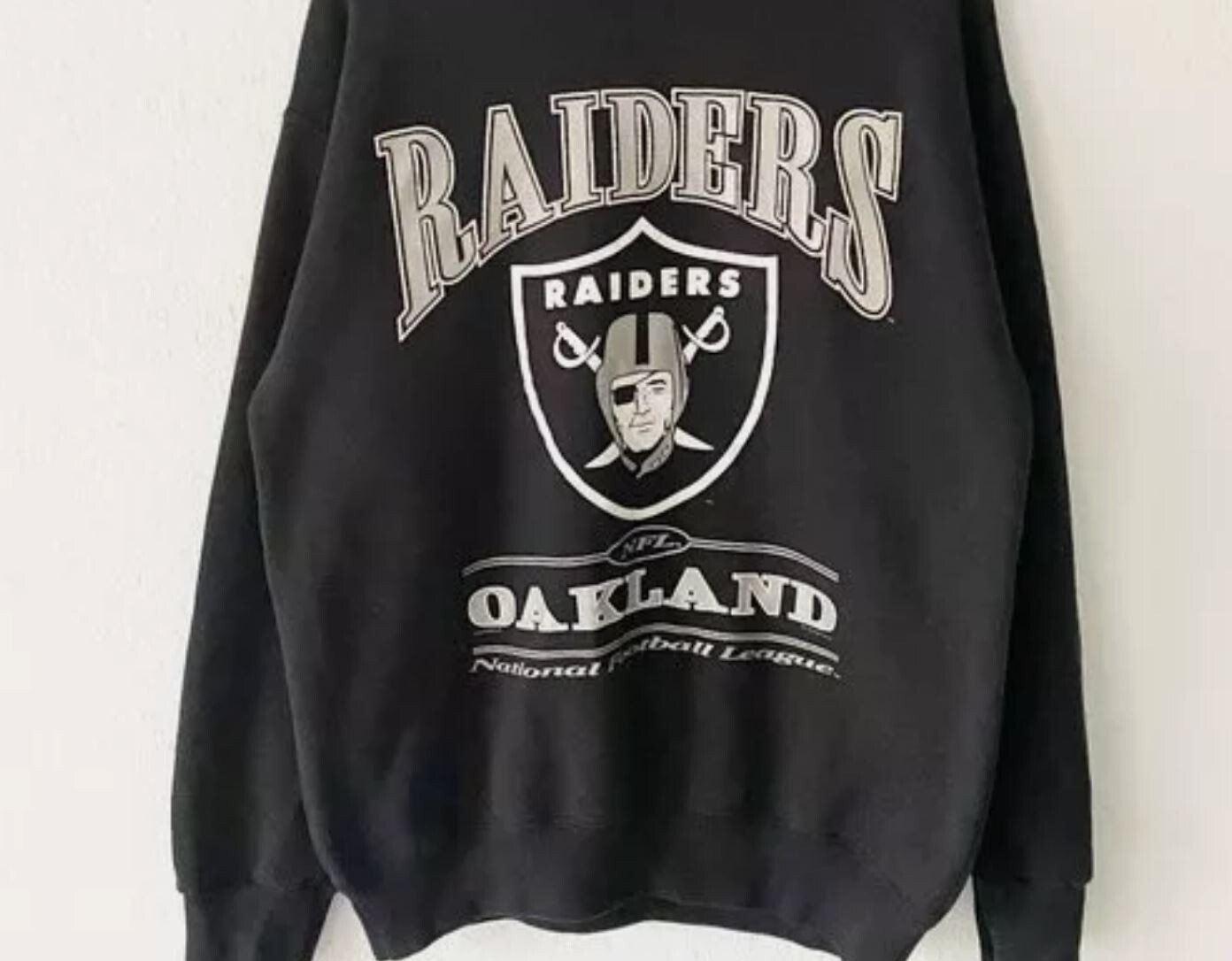 Vintage Oakland Raiders Crewneck Sweatshirt Unisex Men Women S-5XL