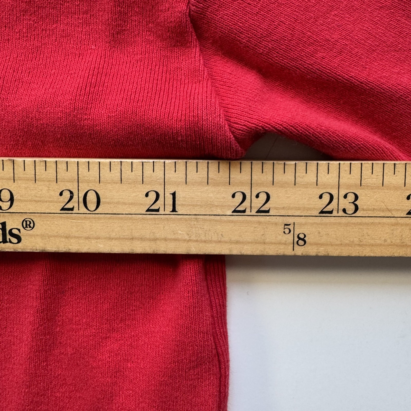 Vtg BEAR MOUNTAIN Trading Company Big Bear Long Sleeve Henley Shirt Large Red