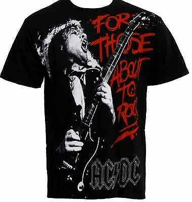 Ac/Dc For Those About To Rock We Salute You Music T Tee Shirt S M L Xl 2Xl