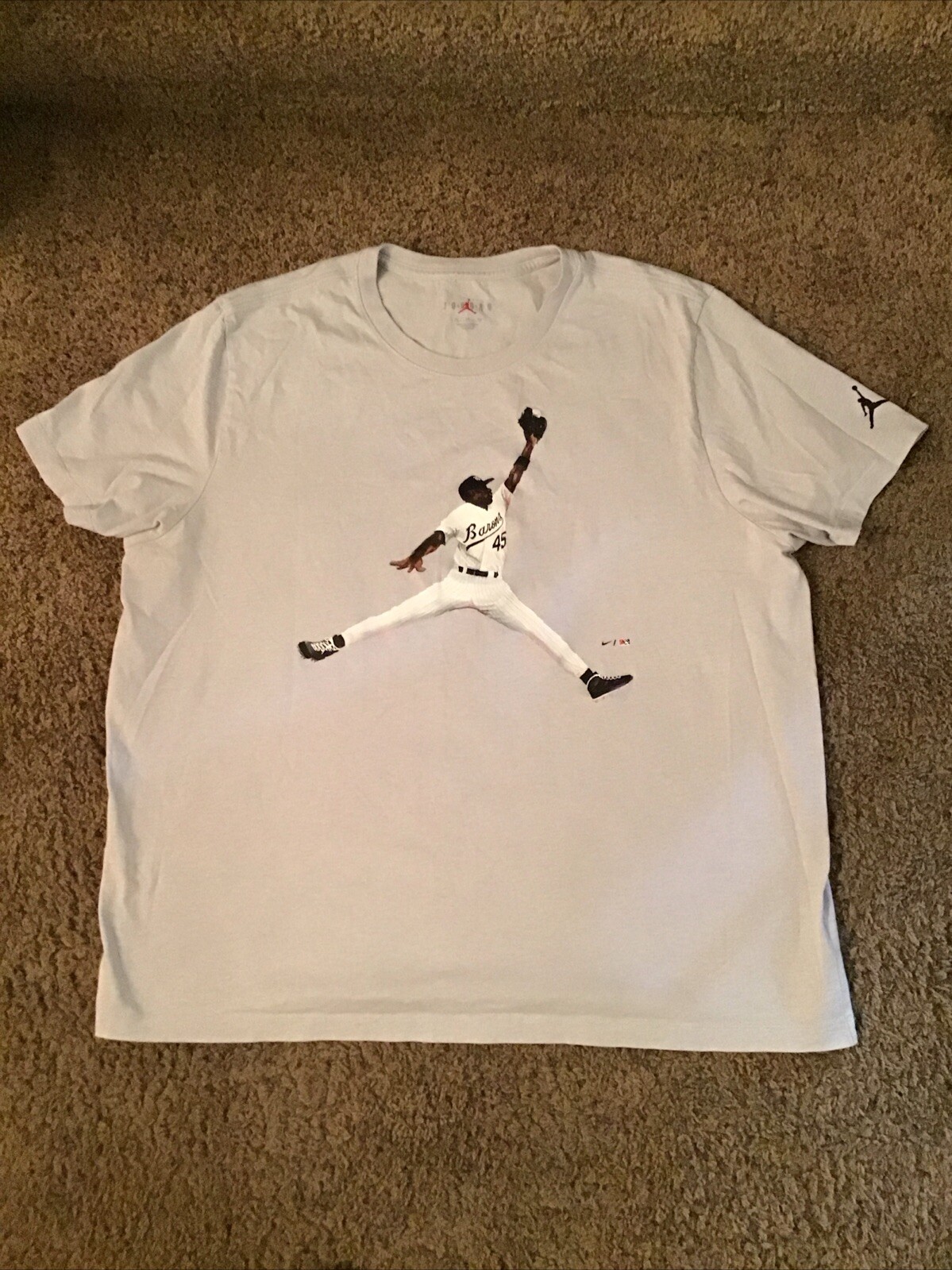 RARE Jordan Jumpman Birmingham Barons Flight T-Shirt • Nike Baseball • Men 3XL
