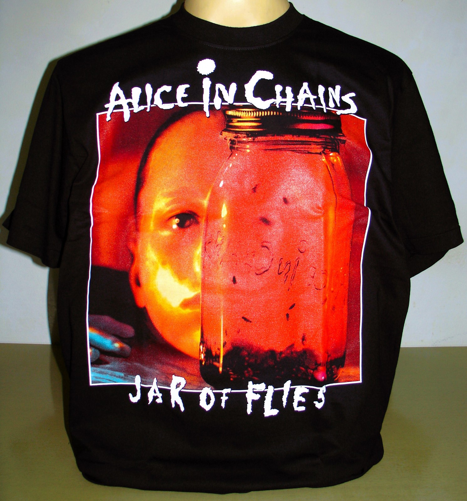 Alice In Chains Jar of Flies T-Shirt Size S M L XL 2XL 3XL Grunge Rock Band New!