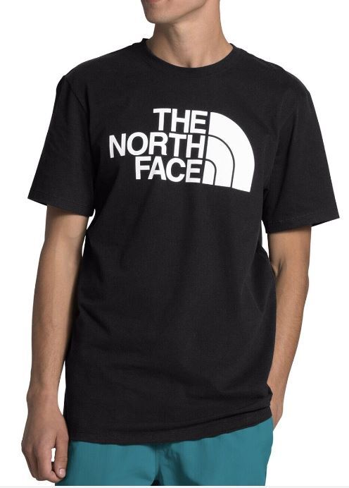 The North Face Mens Half Dome Logo T-Shirt, Color – TNF Black